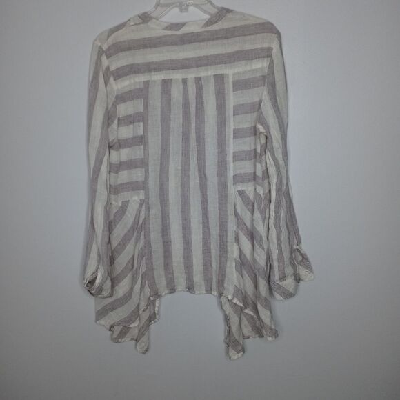 Athena Marie linen blouse size medium - Picture 6 of 6